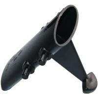 Kaffeeauslauf schwarz-grau